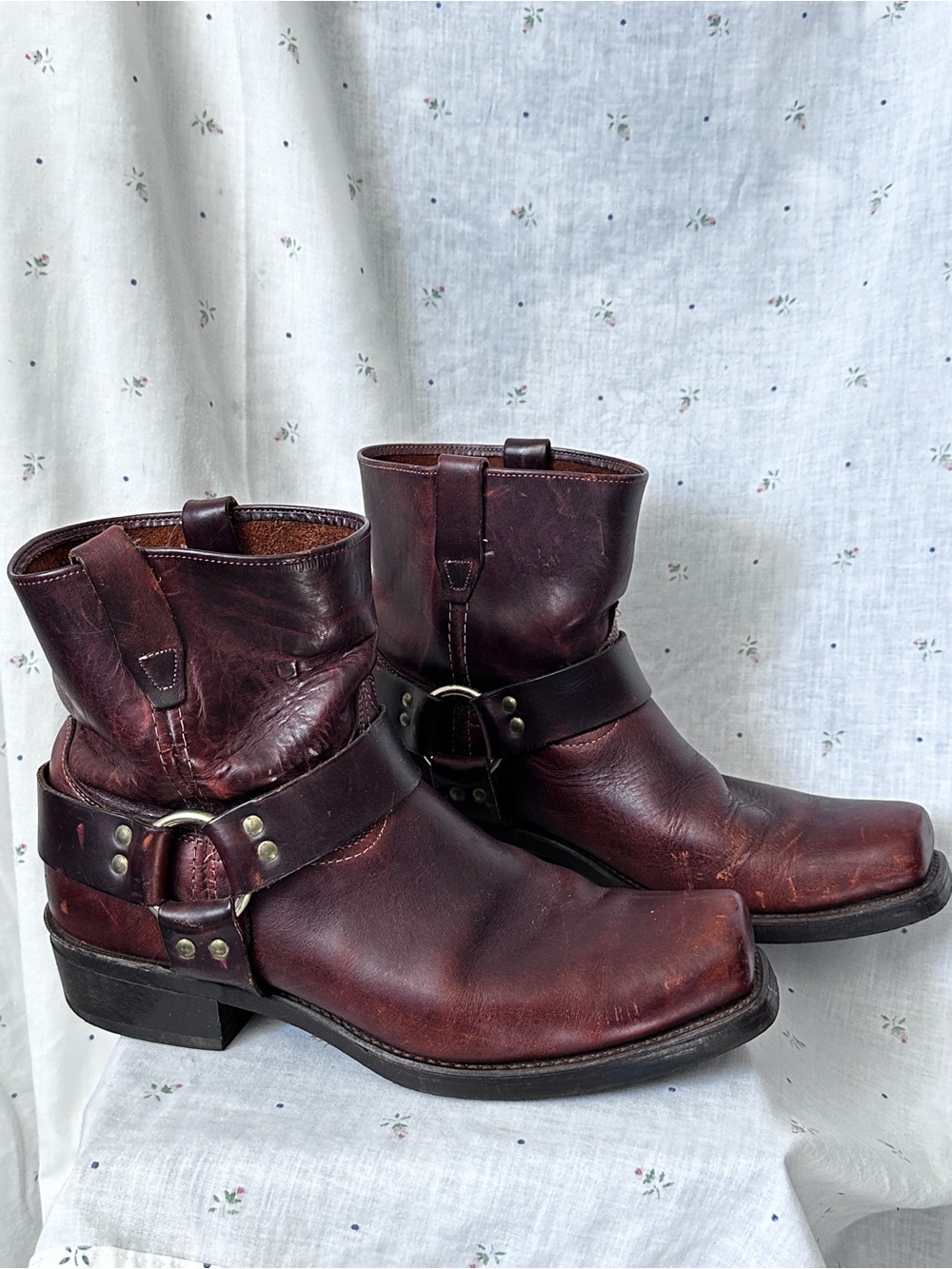 Vintage/Y2K Western Leather Durango Ankle Boots